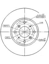 Patron PBD4151 Тормозной диск передний