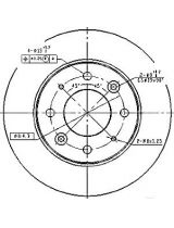 Patron PBD4171 Тормозной диск передний
