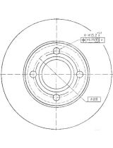 Patron PBD2599 Тормозной диск передний