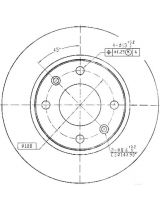 Patron PBD1221 Тормозной диск передний