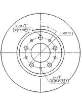Patron PBD2671 Тормозной диск передний