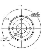 Patron PBD1649 Тормозной диск передний