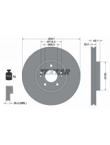 Textar 92166003 Тормозной диск с покрытием PRO