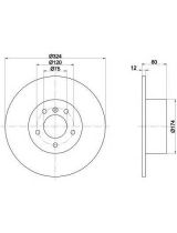 Textar 92107403 Тормозной диск с покрытием PRO