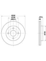 Textar 92096203 Тормозной диск с покрытием PRO