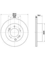 Textar 92205000 Тормозной диск