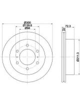 Textar 92135103 Тормозной диск с покрытием PRO