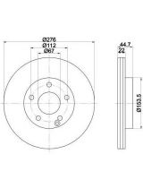 Textar 92131903 Тормозной диск с покрытием PRO