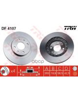 TRW DF4107 Тормозной диск передний