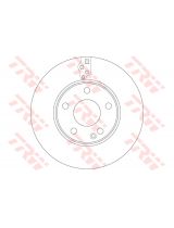 TRW DF6548 Тормозной диск