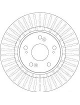 TRW DF6432S Тормозной диск