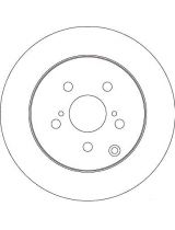 TRW DF6319 Тормозной диск