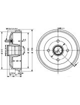 Stellox 6025-2529-SX Тормозной барабан