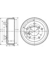 Stellox 6026-4705-SX Тормозной барабан