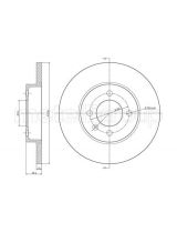 Trusting DF031 Тормозной диск