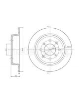 Trusting DF051 Тормозной диск