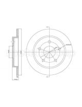 Trusting DF033 Тормозной диск