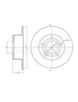 Trusting DF060 Тормозной диск