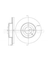 Trusting DF004 Тормозной диск