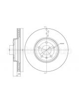 Trusting DF1334 Тормозной диск
