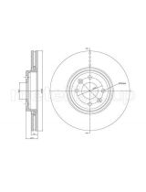 Trusting DF1207 Тормозной диск