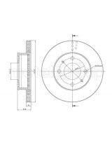 Trusting DF141 Тормозной диск