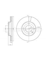 Trusting DF242 Тормозной диск