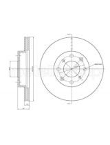 Trusting DF236 Тормозной диск