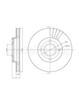 Trusting DF255 Тормозной диск