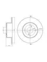Trusting DF487 Тормозной диск