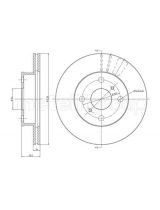 Trusting DF292 Тормозной диск