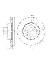 Trusting DF305 Тормозной диск