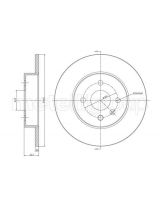 Trusting DF390 Тормозной диск