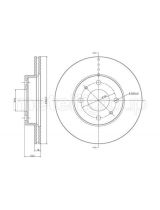 Trusting DF436 Тормозной диск