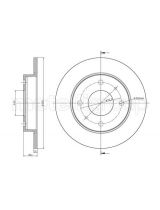 Trusting DF418 Тормозной диск