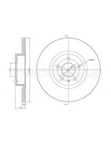 Trusting DF654 Тормозной диск
