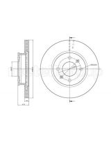 Trusting DF908 Тормозной диск
