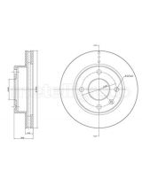 Trusting DF238 Тормозной диск