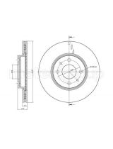Trusting DF498 Тормозной диск