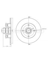 Trusting DF574 Тормозной диск
