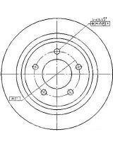 Patron PBD7002 Тормозной диск