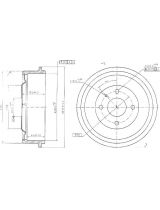 Patron PDR1056 Тормозной барабан