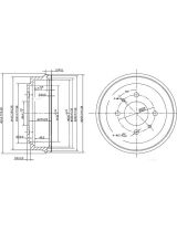 Patron PDR1485 Тормозной барабан