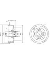 Patron PDR1146 Тормозной барабан
