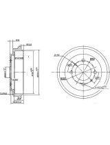 Patron PDR1112 Тормозной барабан