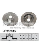 NIPPARTS J3307015 Тормозной диск