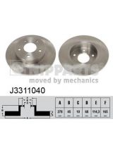 NIPPARTS J3311040 Тормозной диск