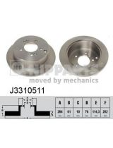 NIPPARTS J3310511 Тормозной диск