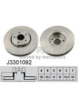 NIPPARTS J3301092 Тормозной диск