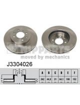 NIPPARTS J3304026 Тормозной диск